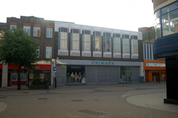 The site of the George Hotel June 2010